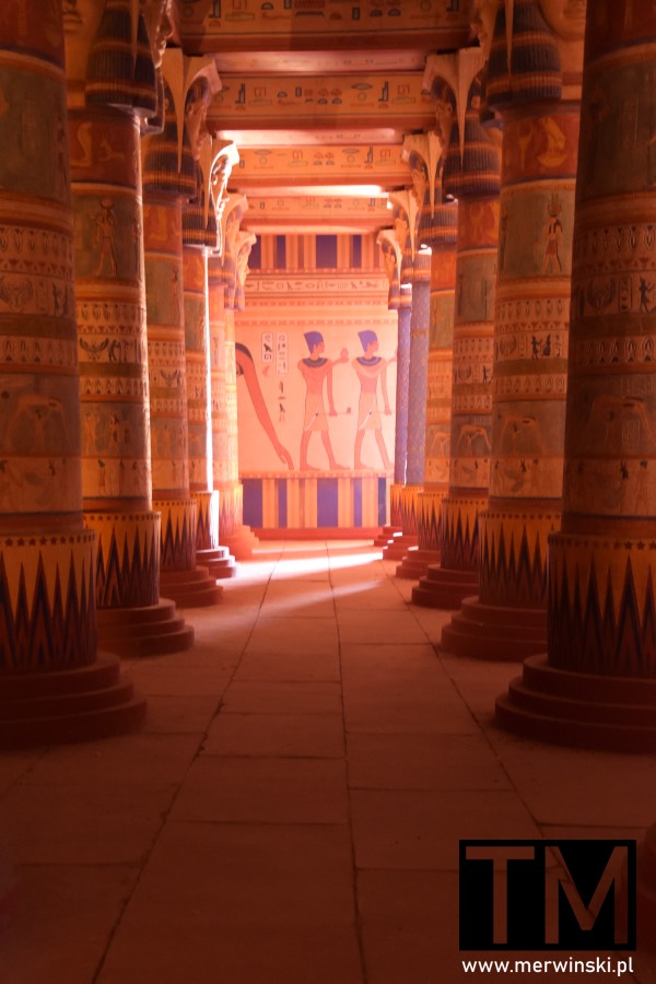 Scenografia do filmu o Egipcie w Atlas Studio Maroko