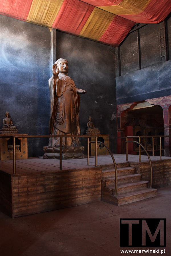 Buddyjska świątynia na terenie Atlas Studio Maroko