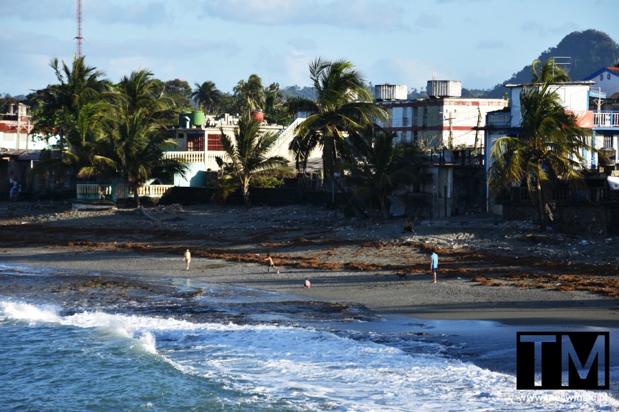 Wybrzeże w Baracoa (na wschodzie Kuby)
