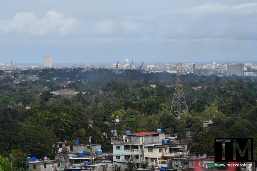 Widok na Hawanę z Finca Vigia Kuba