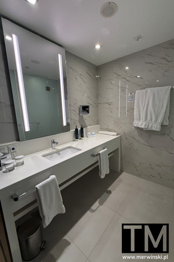 Hilton Tallinn Park (łazienka)