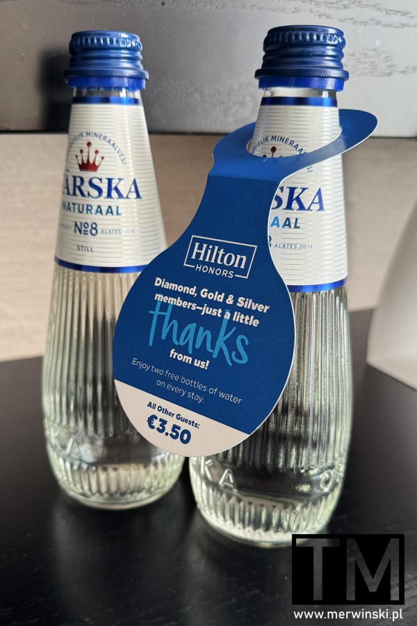 Hilton Tallinn Park - woda płatna