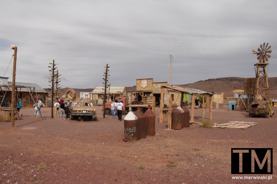 Plan filmowy Wzgórza mają oczy w Maroku