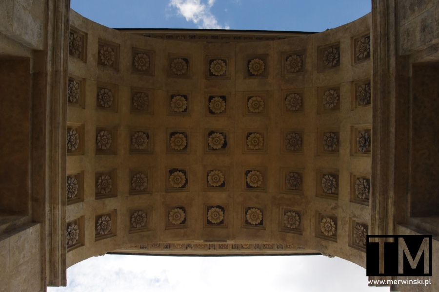 Sklepienie Kolumnady na Reistna (Valtice Czechy)