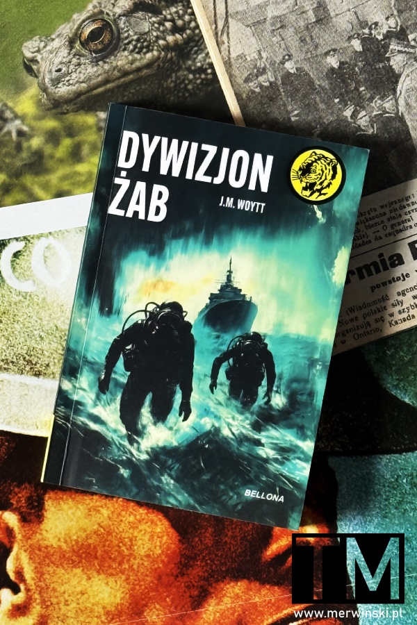 Dywizjon żab - książka o płetwonurkach w trakcie II wojny światowej