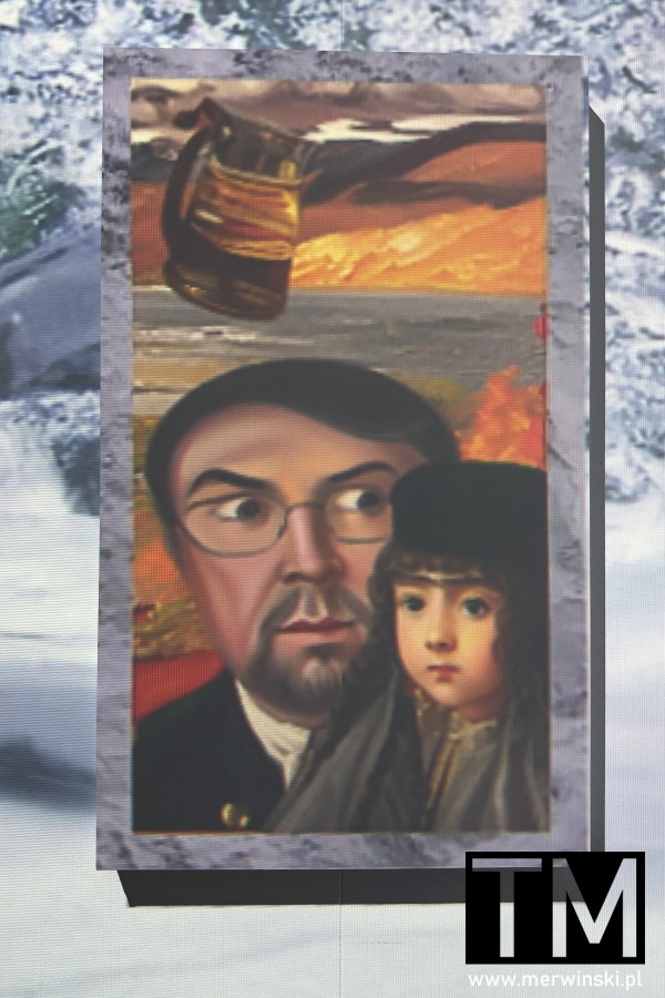 Muzea w Sztokholmie - Muzeum Nordyckie i cyfrowy portret Tomasza Merwińskiego