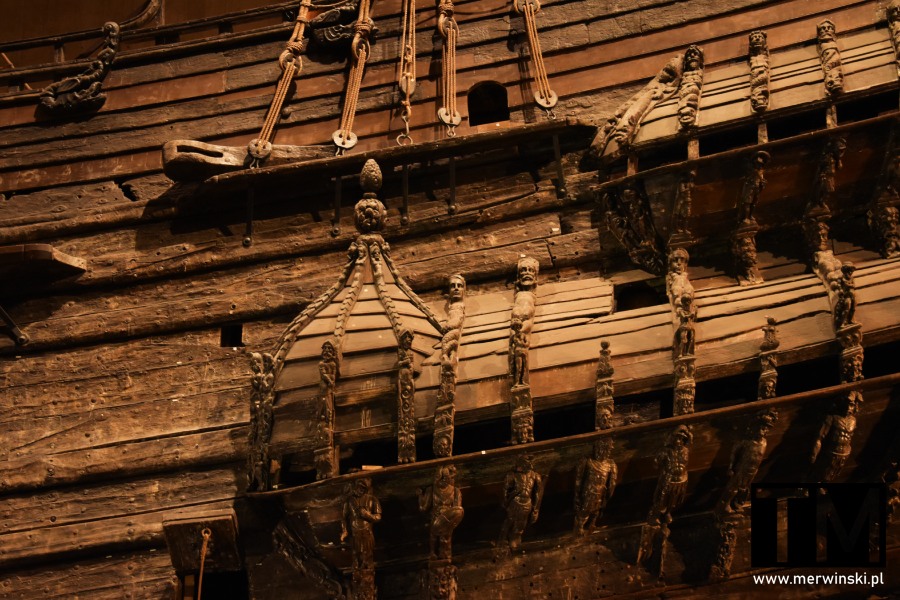 Muzeum Vasa w Sztokholmie (Vasamuseet), czyli statek Vasa w Sztokholmie