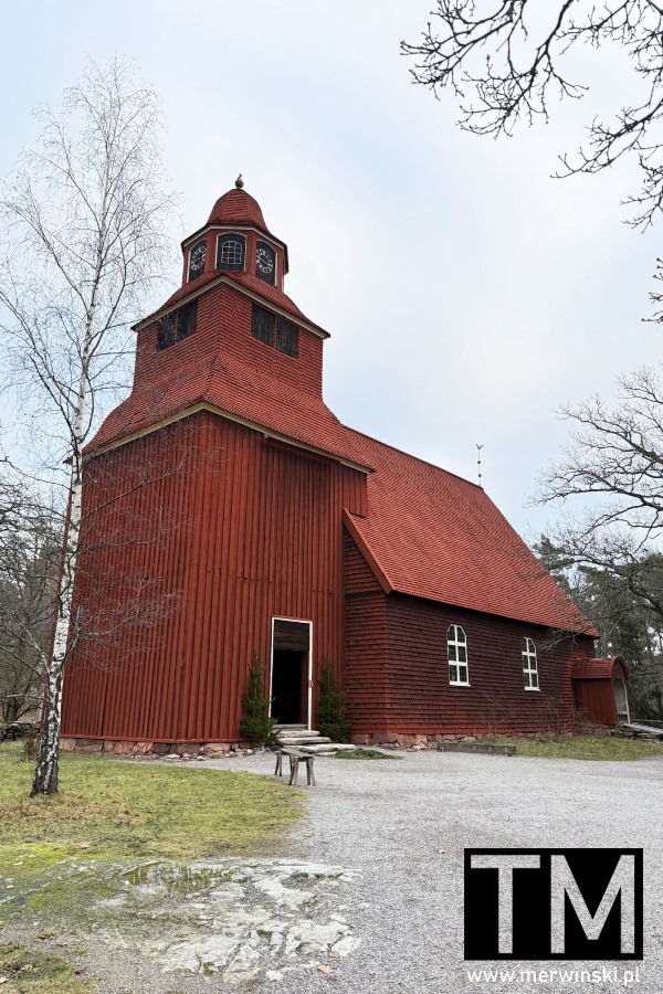 Skansen Sztokholm: Kościół z Selgory