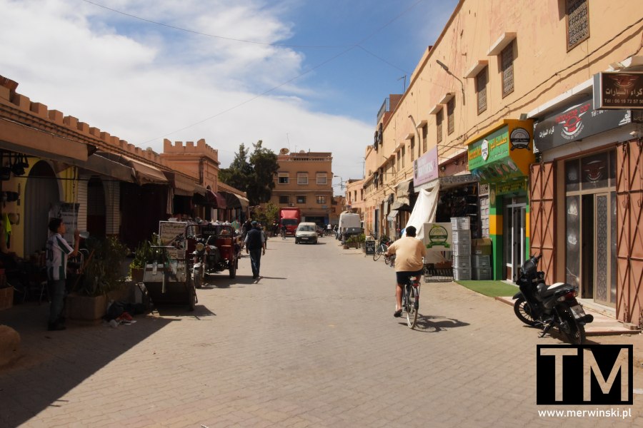Maroko Taroudant - uliczka miejska