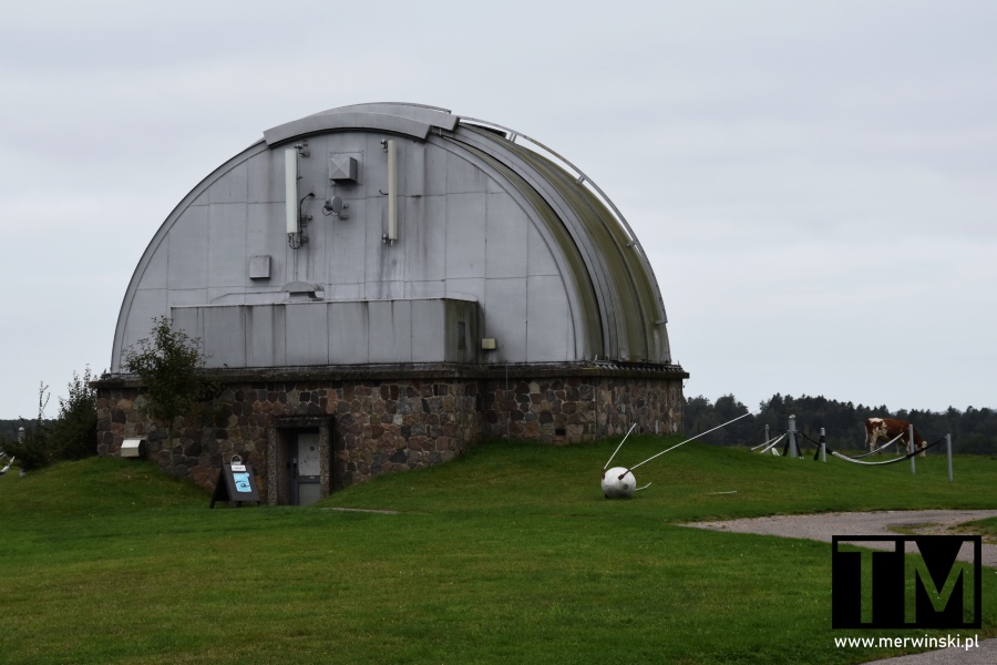 Replika Sputnika w obserwatorium Brorfelde