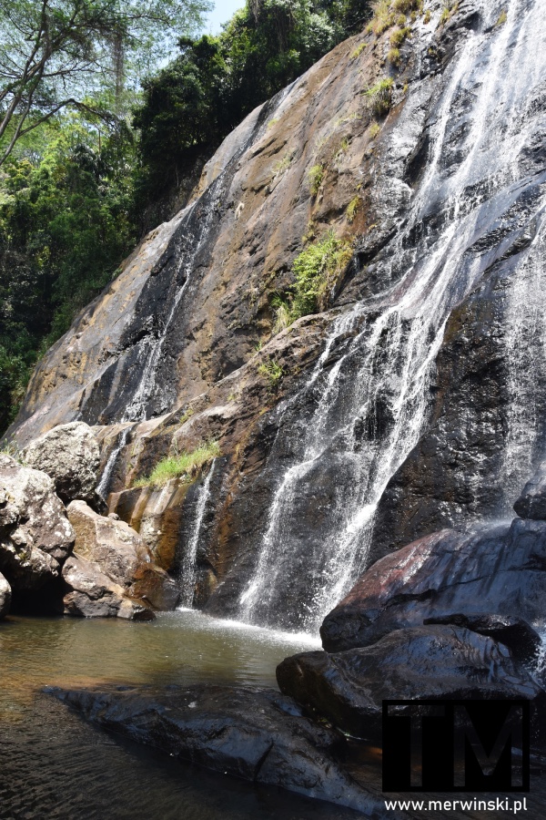 Wodospad Hunnasgiriya Waterfall (Cejlon)