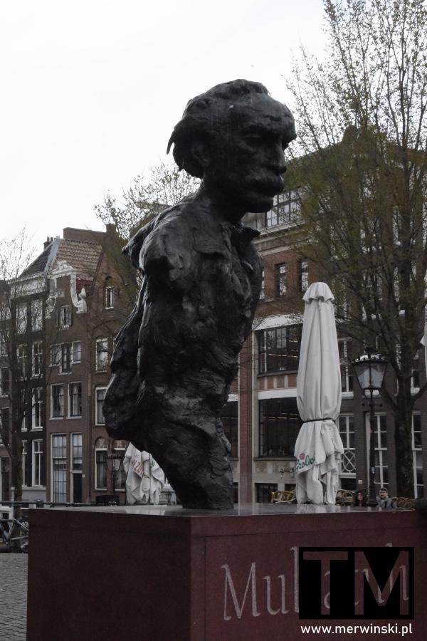 Popiersie: Multatuli Eduard Douwes Dekker w Amsterdamie