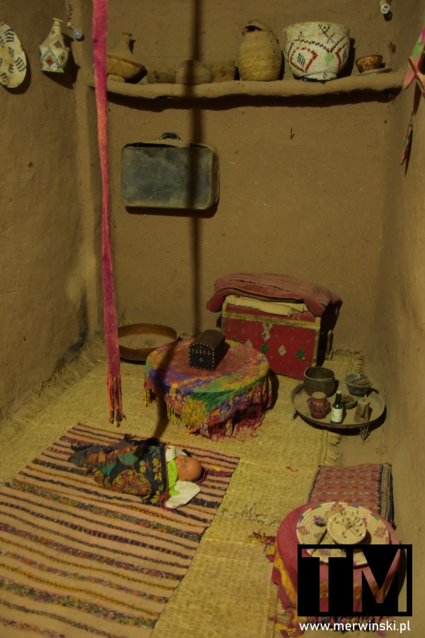 Ksar Tissergate (Maroko) - pomieszczenie muzealne