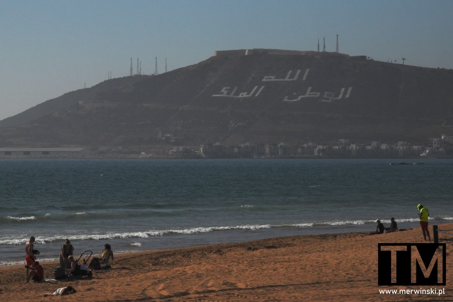 Wzgórze i kasbah w Agadirze (Agadir Oufla)