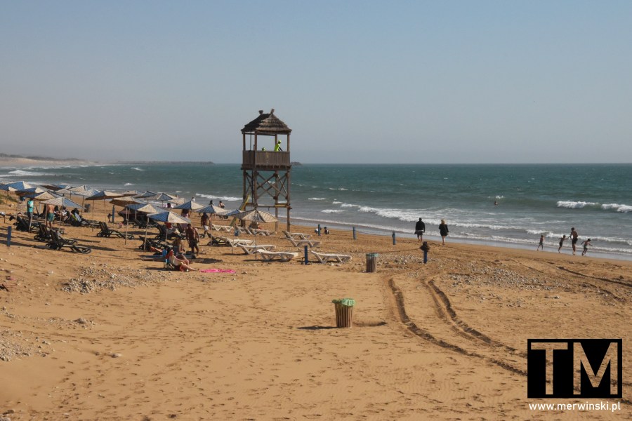 Plaża w Agadirze (Agadir Maroko atrakcje turystyczne)