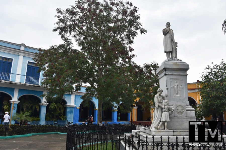 Sancti Spíritus - pomnik Antonio Rudesindo García del Rijo