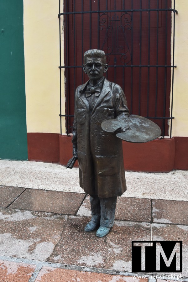 Pomnik Oscar Fernández Morera w Sancti Spíritus (Kuba)