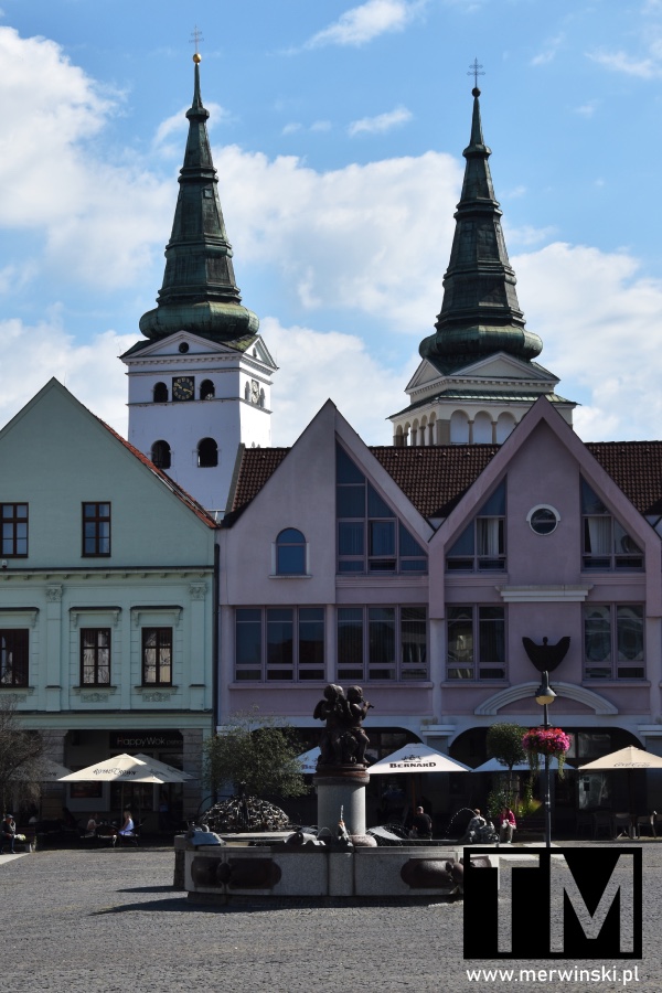 Fontanna na placu Mariańskim (Żylina Słowacja)