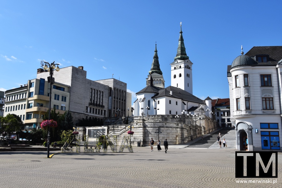 Żylina co zobaczyć - plac Hlinka