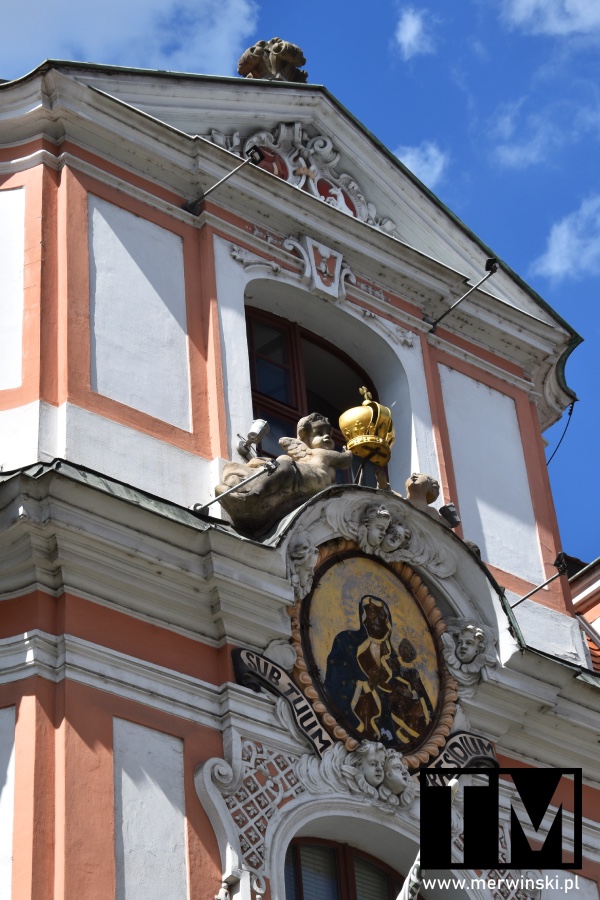 Pałac Sobków - detale (Opava co warto zobaczyc)