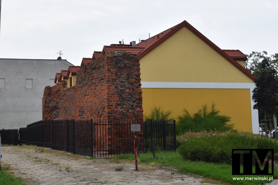 Fragment Murów Miejskich - Płock zabytki