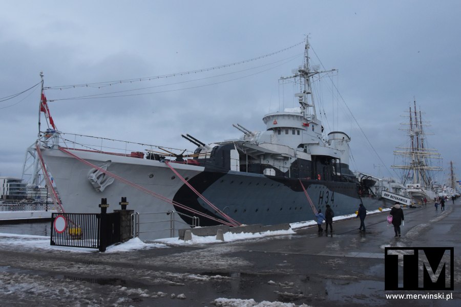 ORP Błyskawica (Gdynia co zobaczyć zimą)